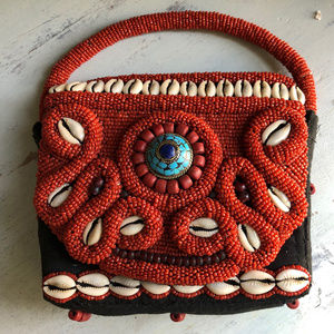 Beaded Vintage Tibetan Evening Bag
